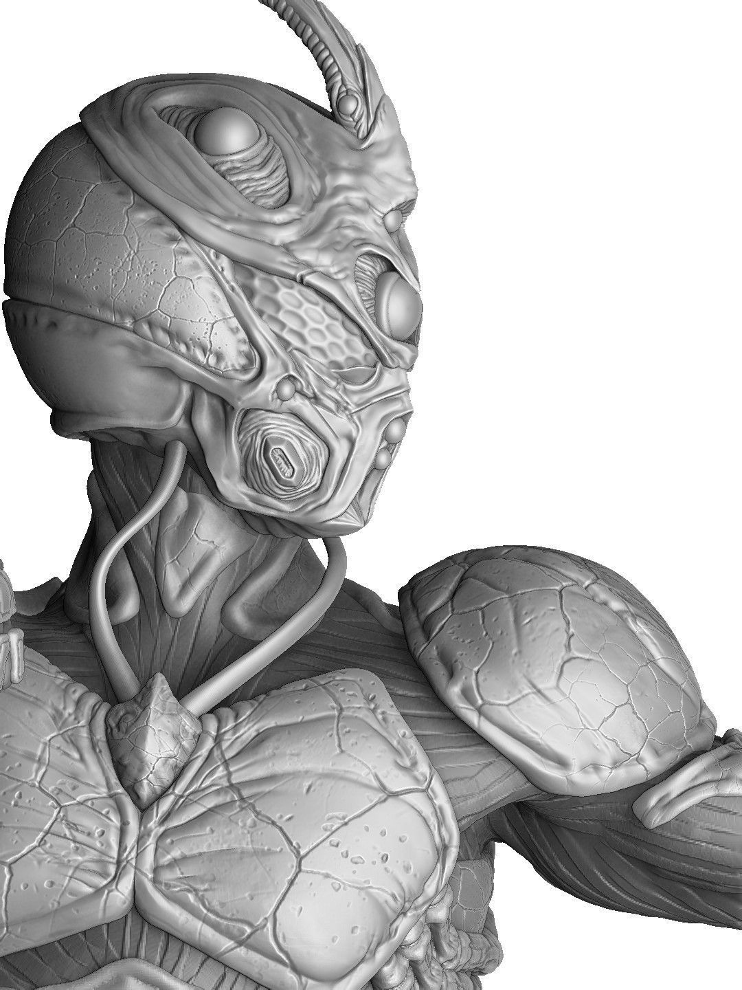 GUYVER for 3D print STL 3D print model_11