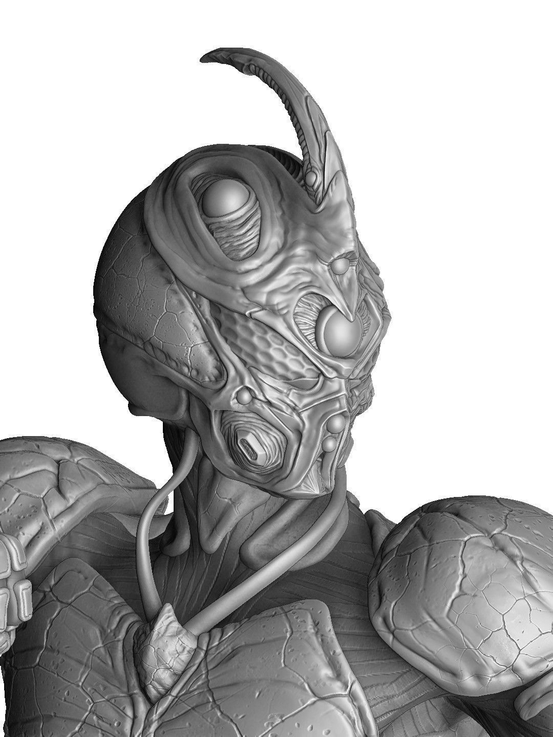GUYVER for 3D print STL 3D print model_10