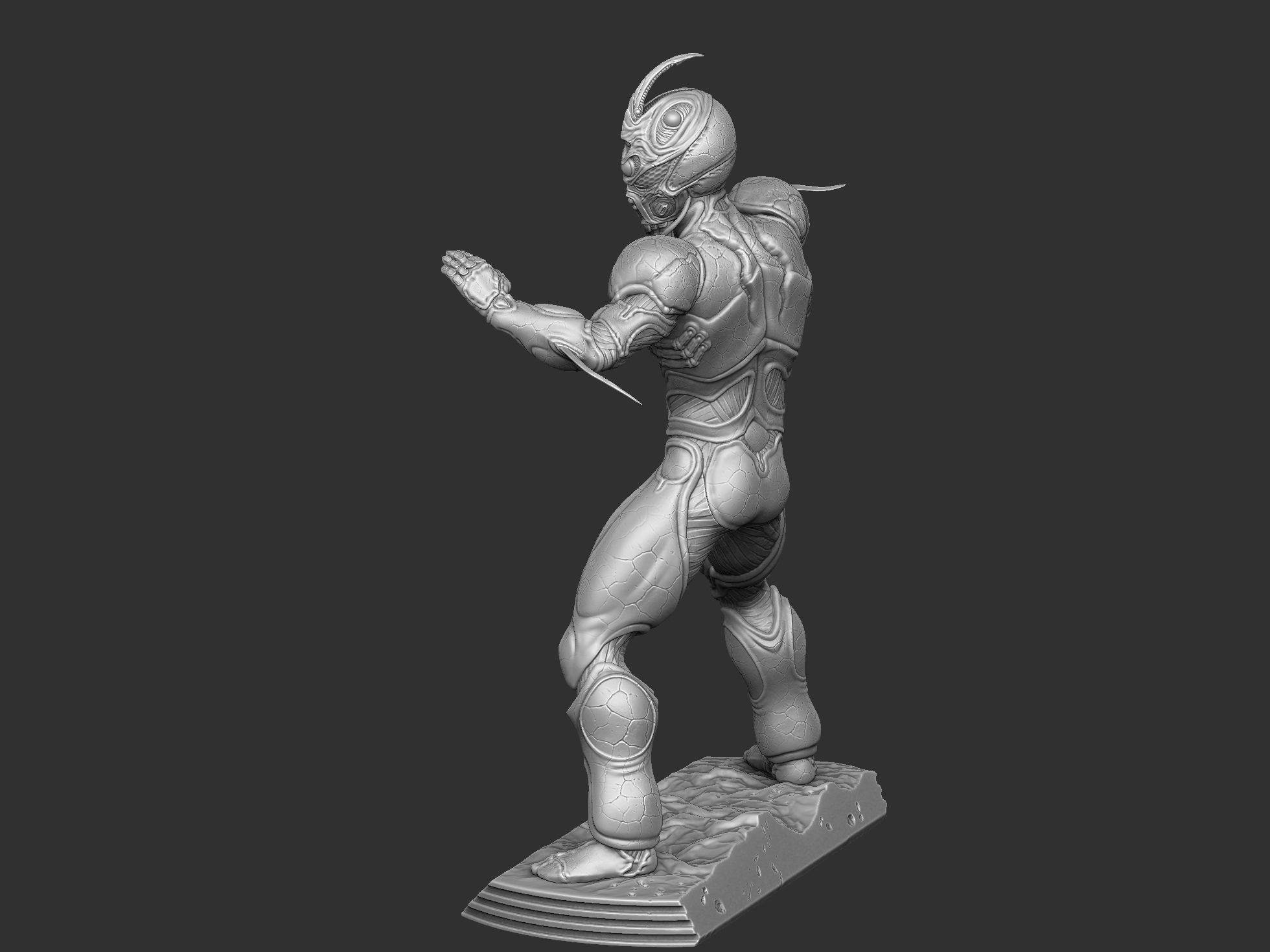 GUYVER for 3D print STL 3D print model_51