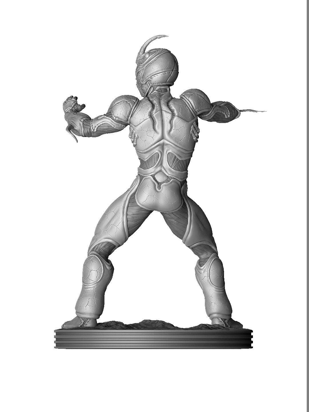 GUYVER for 3D print STL 3D print model_17