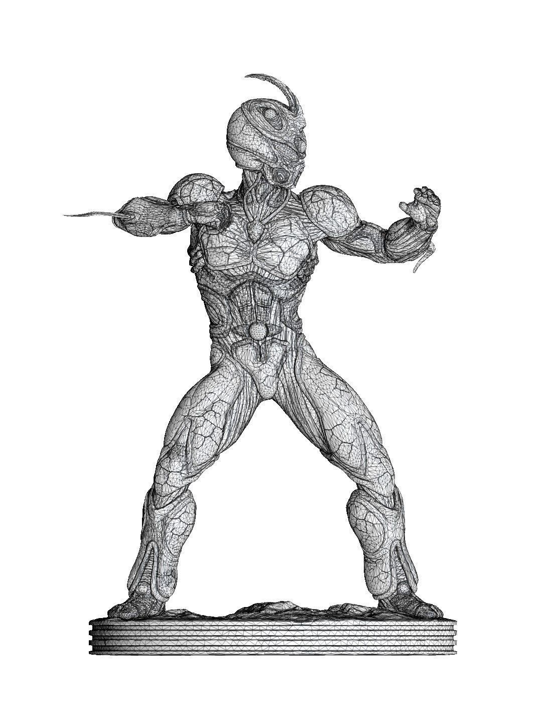 GUYVER for 3D print STL 3D print model_28