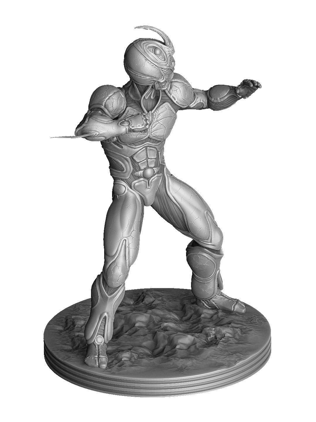 GUYVER for 3D print STL 3D print model_16