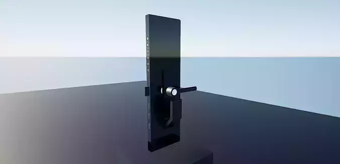 Lock1 tv stand Low-poly 3D model Lock1 tv stand Low-poly 3D model