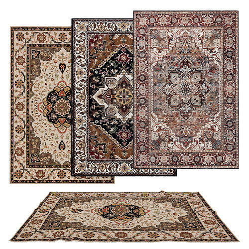 Rugs No 747 Low-poly 3D model