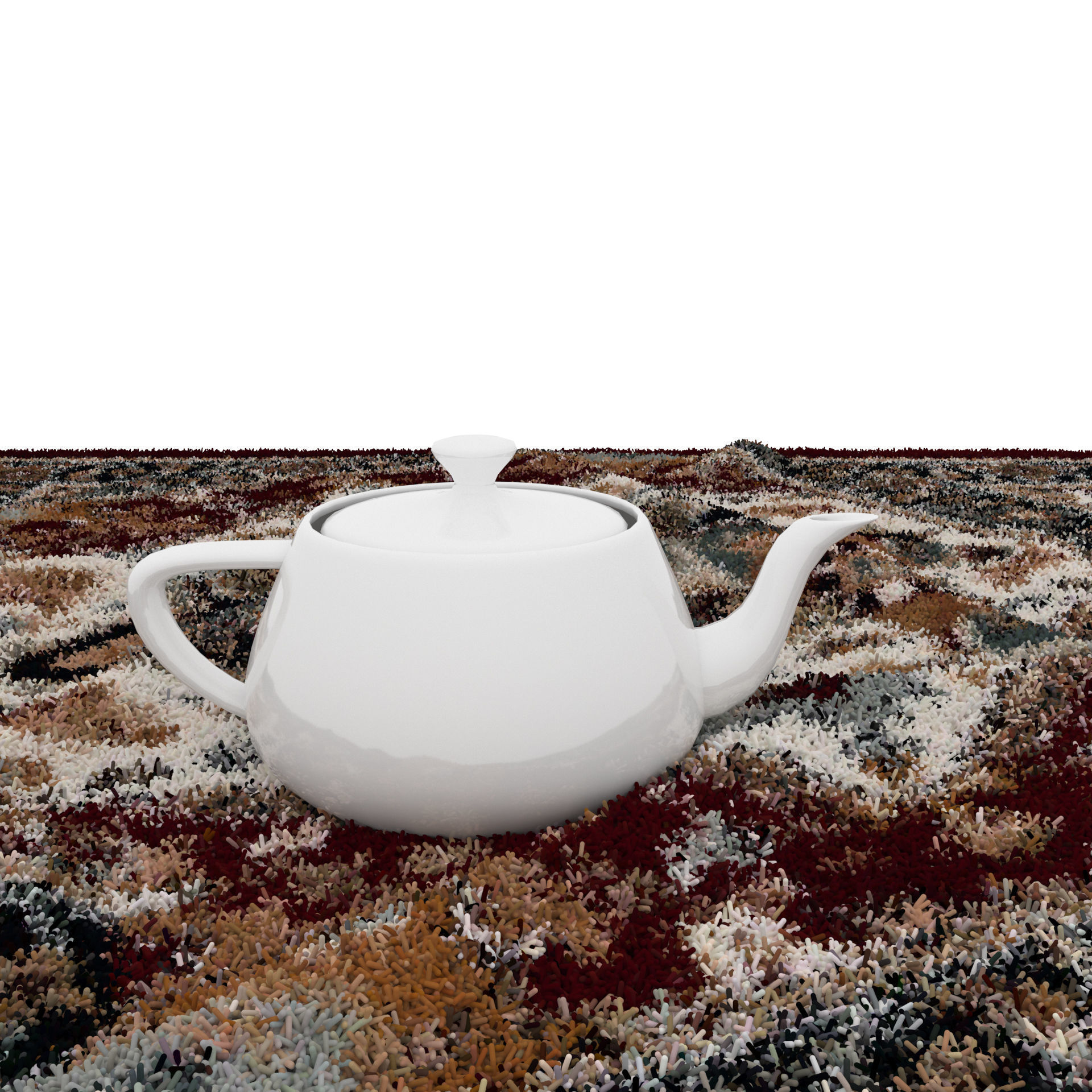 Rugs No 748 Low-poly 3D model_7