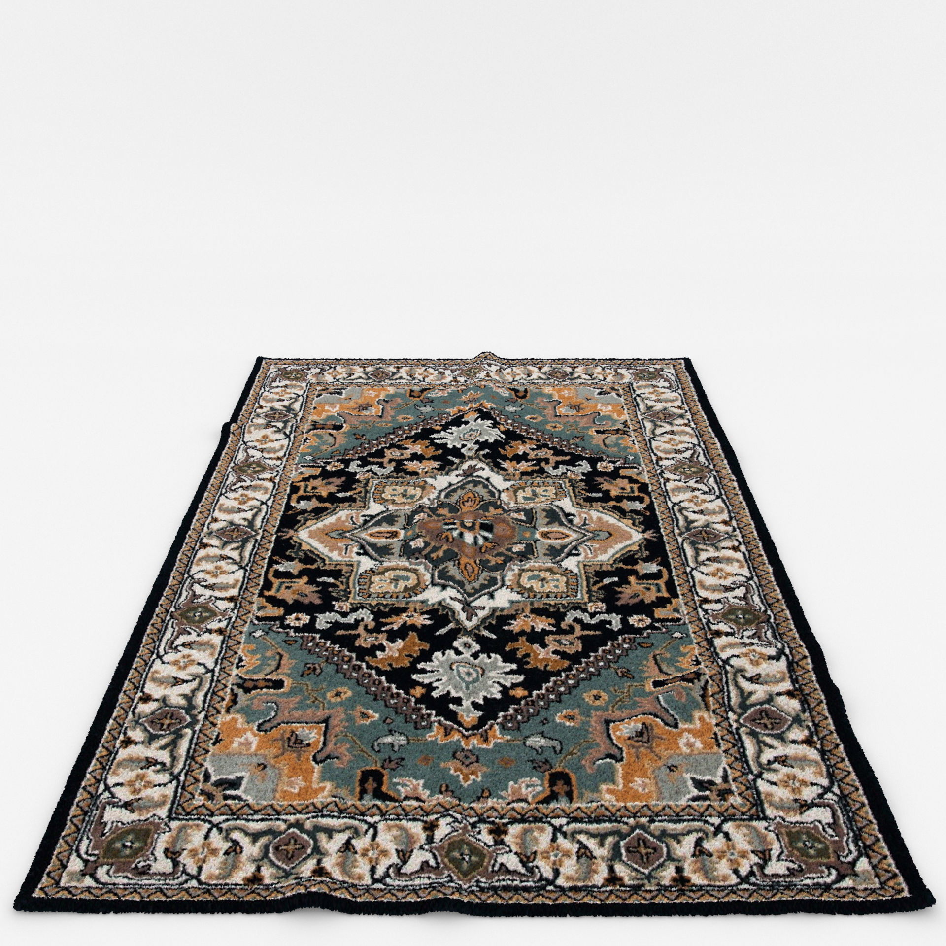 Rugs No 748 Low-poly 3D model_5