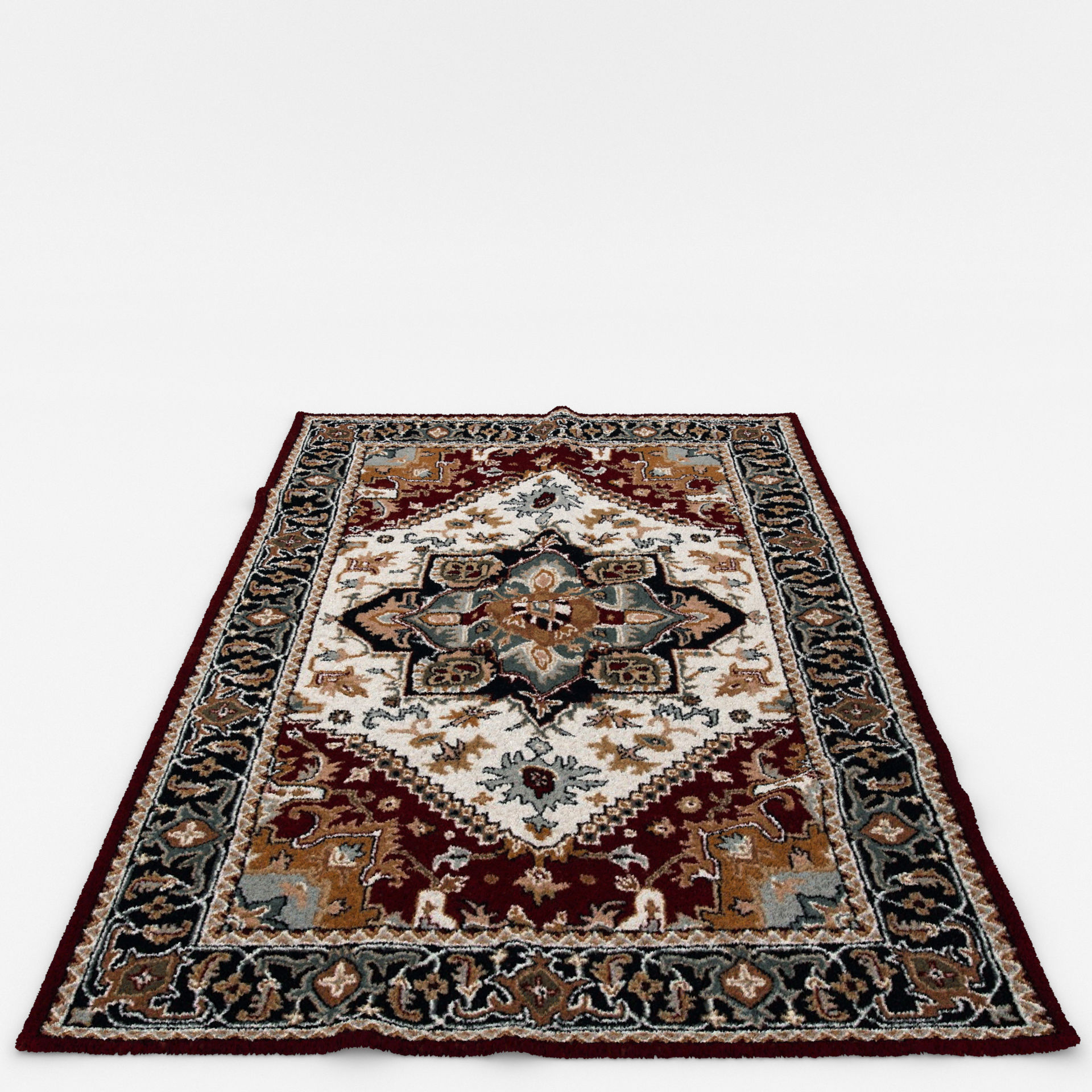 Rugs No 748 Low-poly 3D model_6