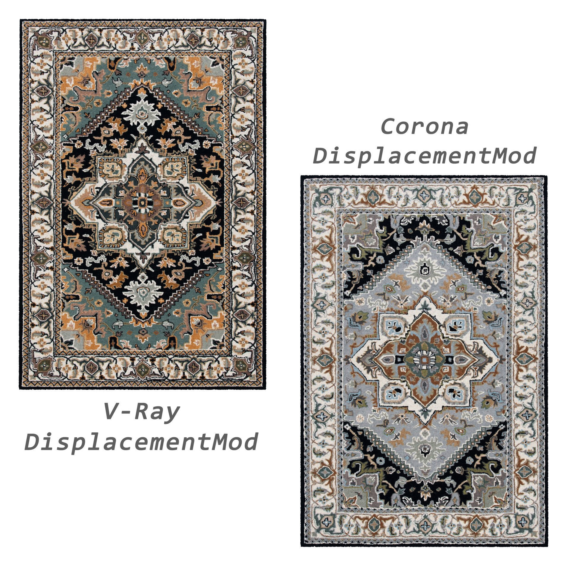 Rugs No 748 Low-poly 3D model_2