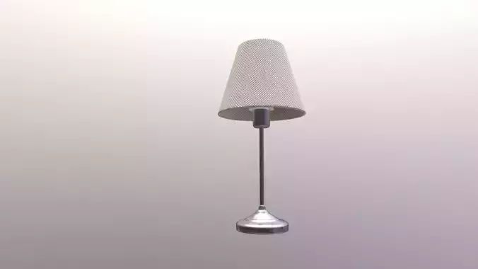 Table Lamp Ikea 18 Low Poly
