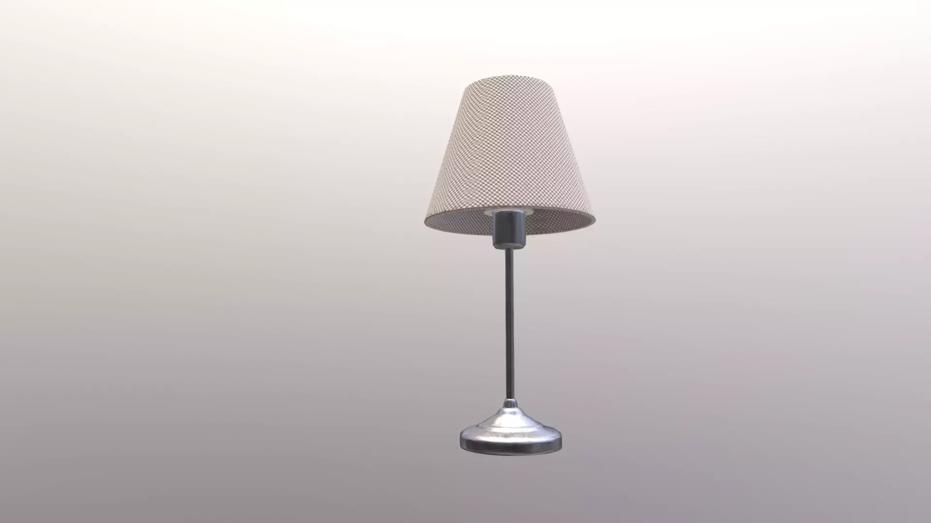 Table Lamp Ikea 18 Low Poly Low-poly 3D model_0