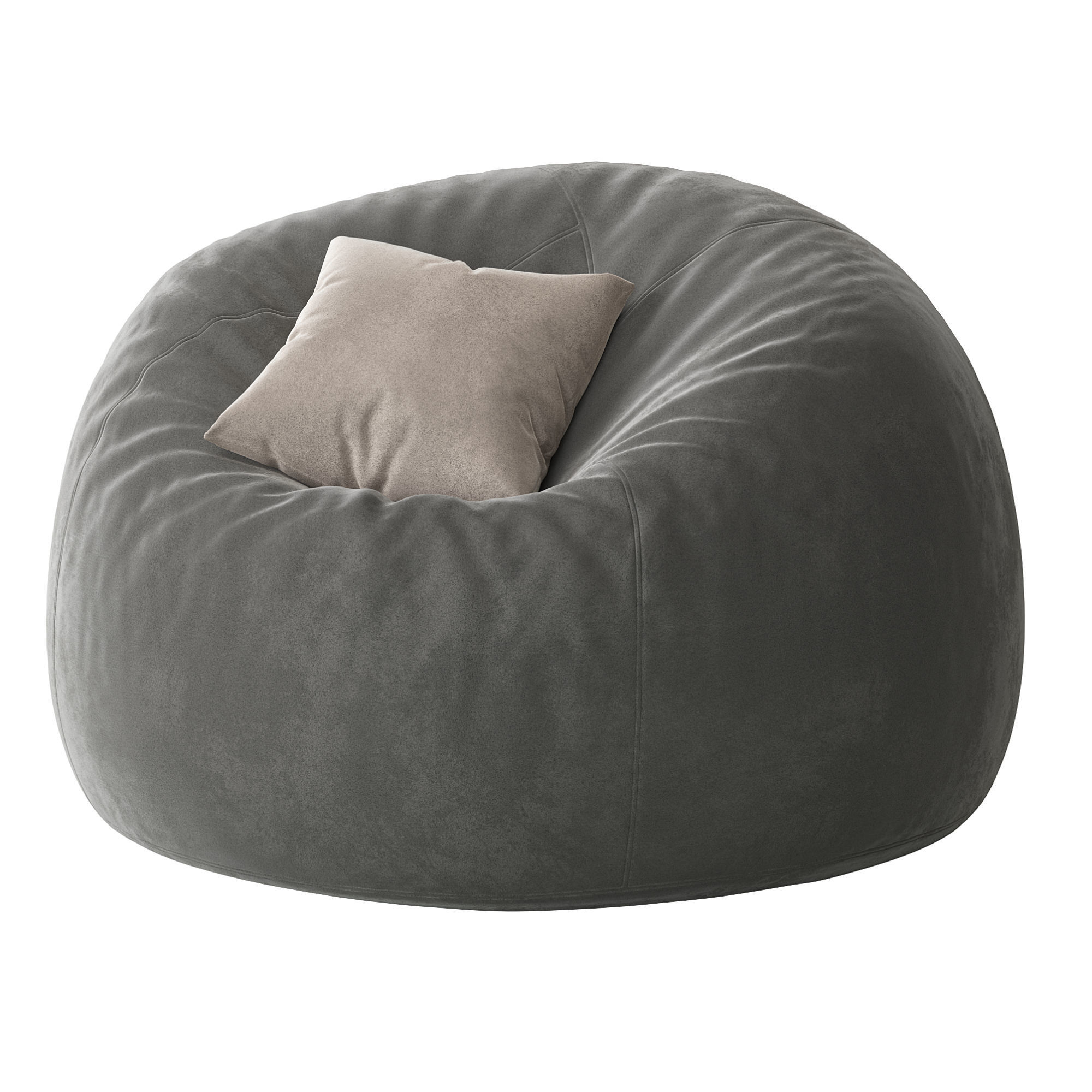 Bean Bag 3D model_7