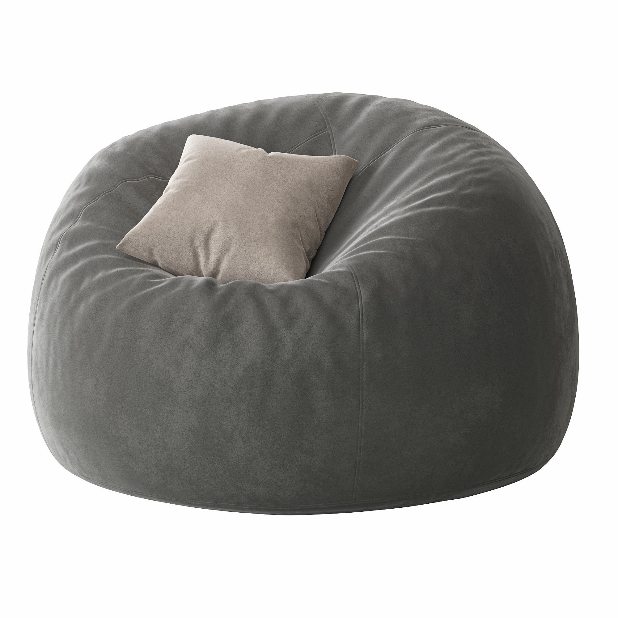 Bean Bag 3D model_2