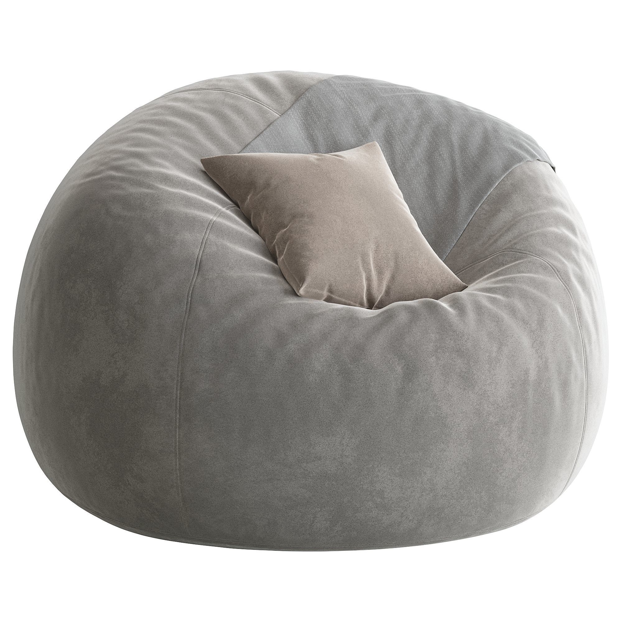 Bean Bag 3D model_3