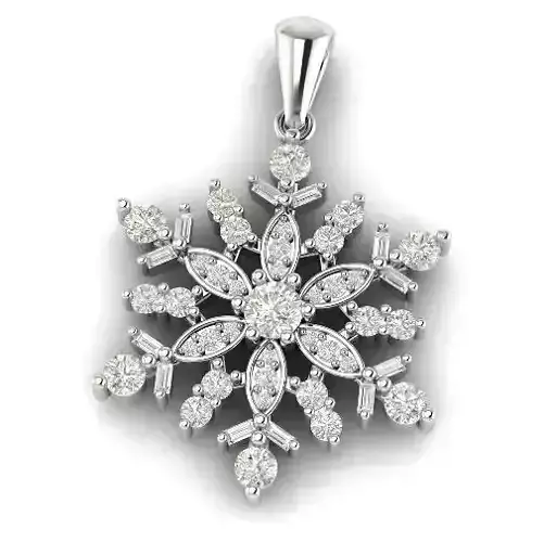 Pendant snowflake Model 2071