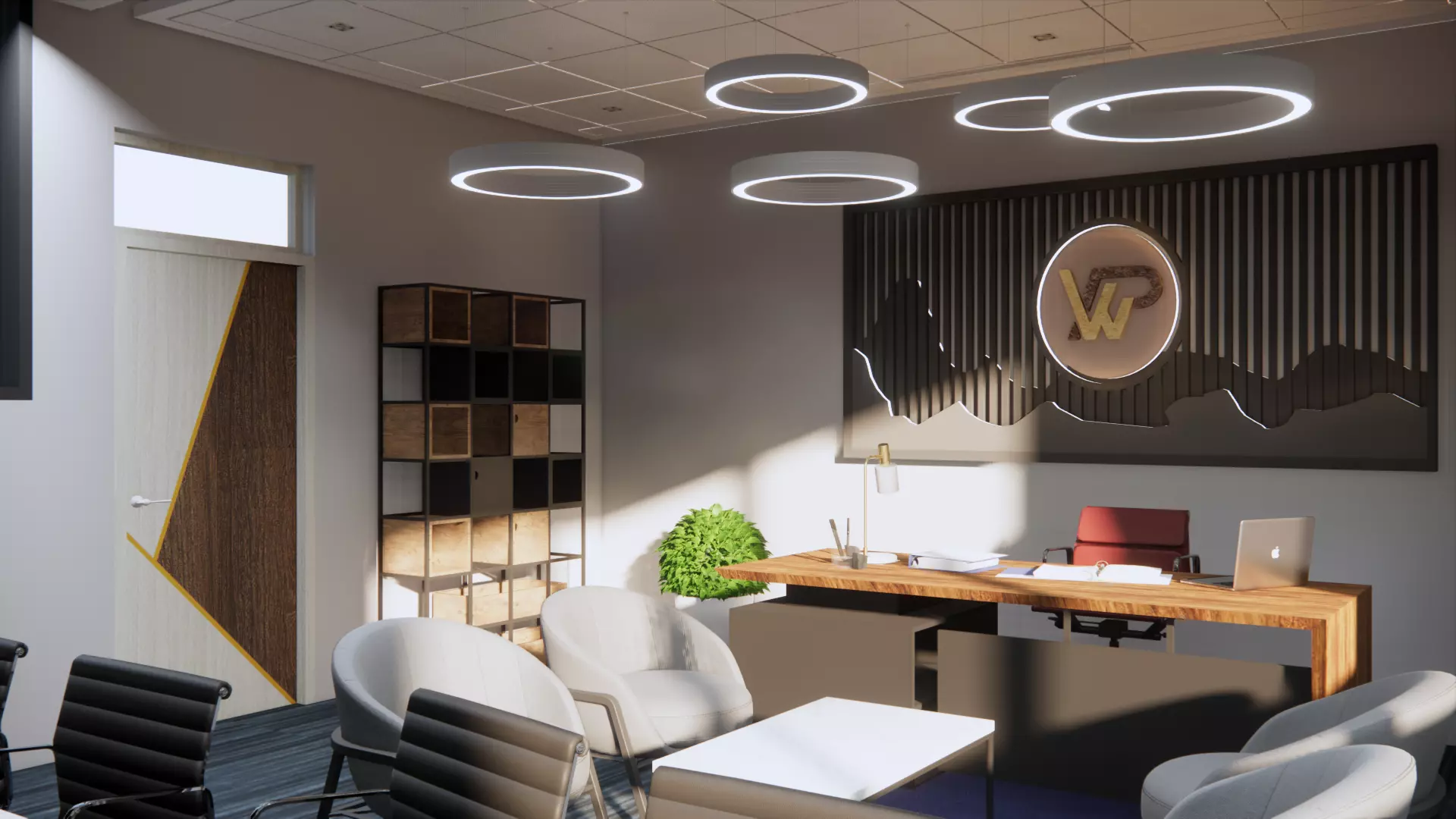 Manager Office  3D model_0