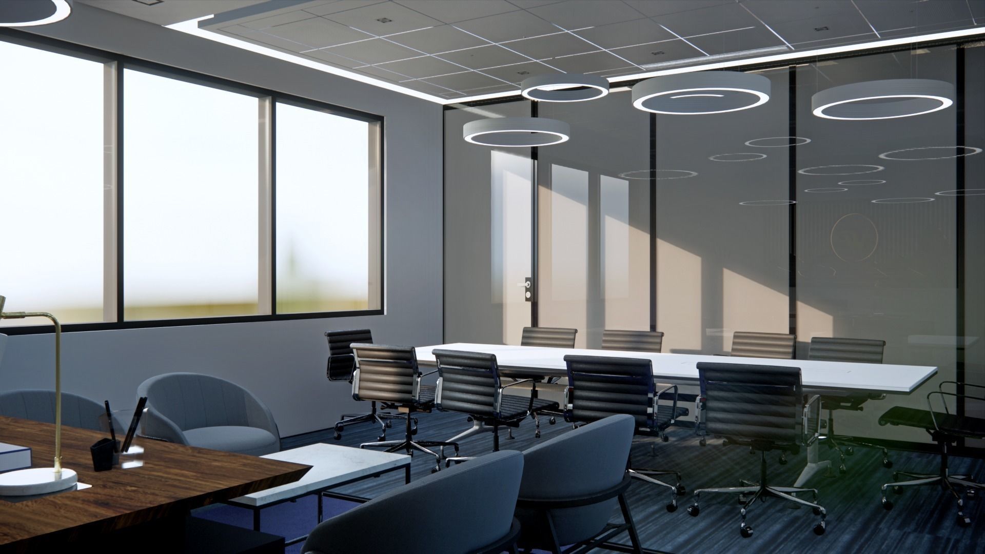 Manager Office  3D model_2