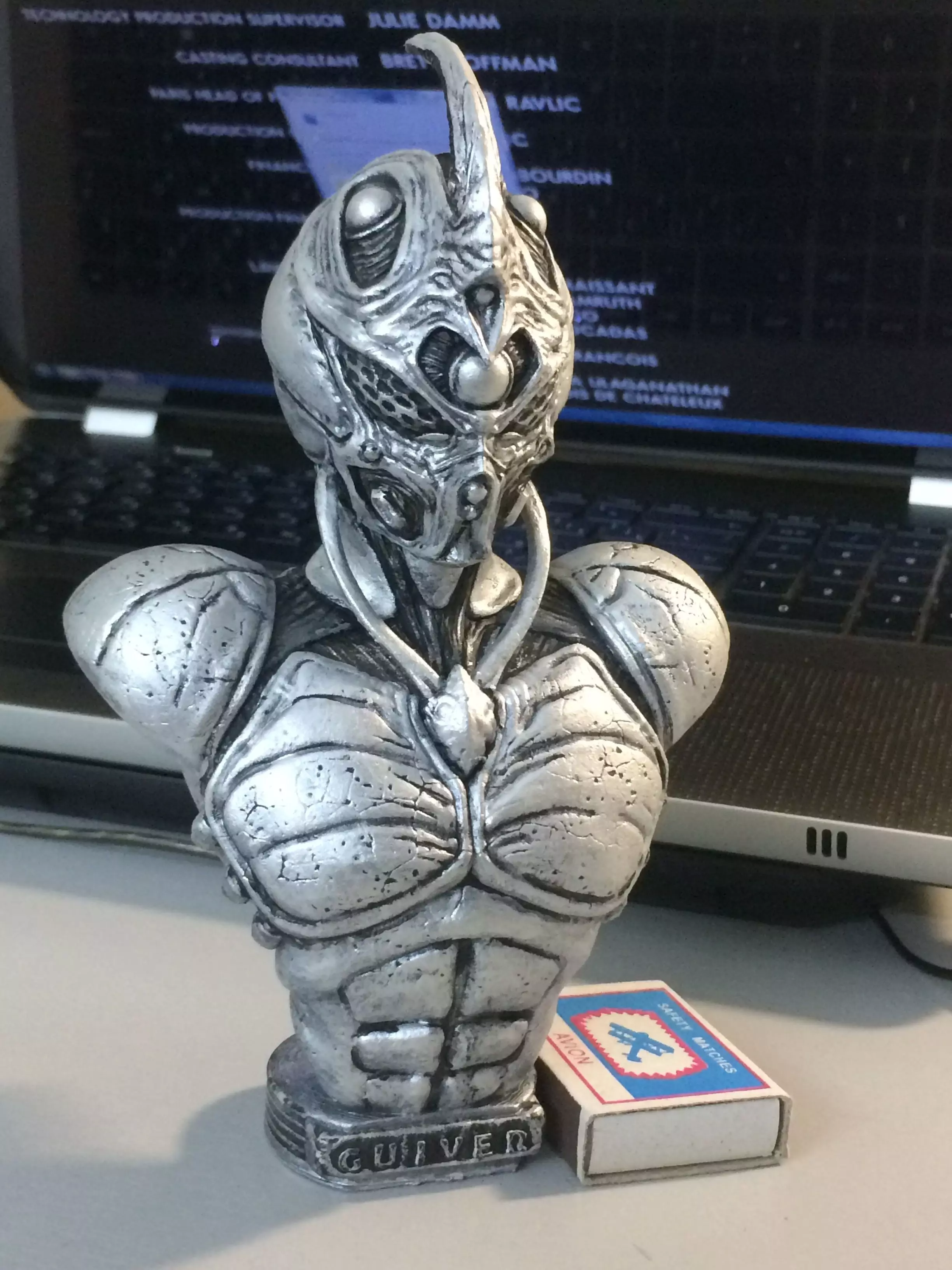 Guyver Bust 3D printable STL 3D print model_0