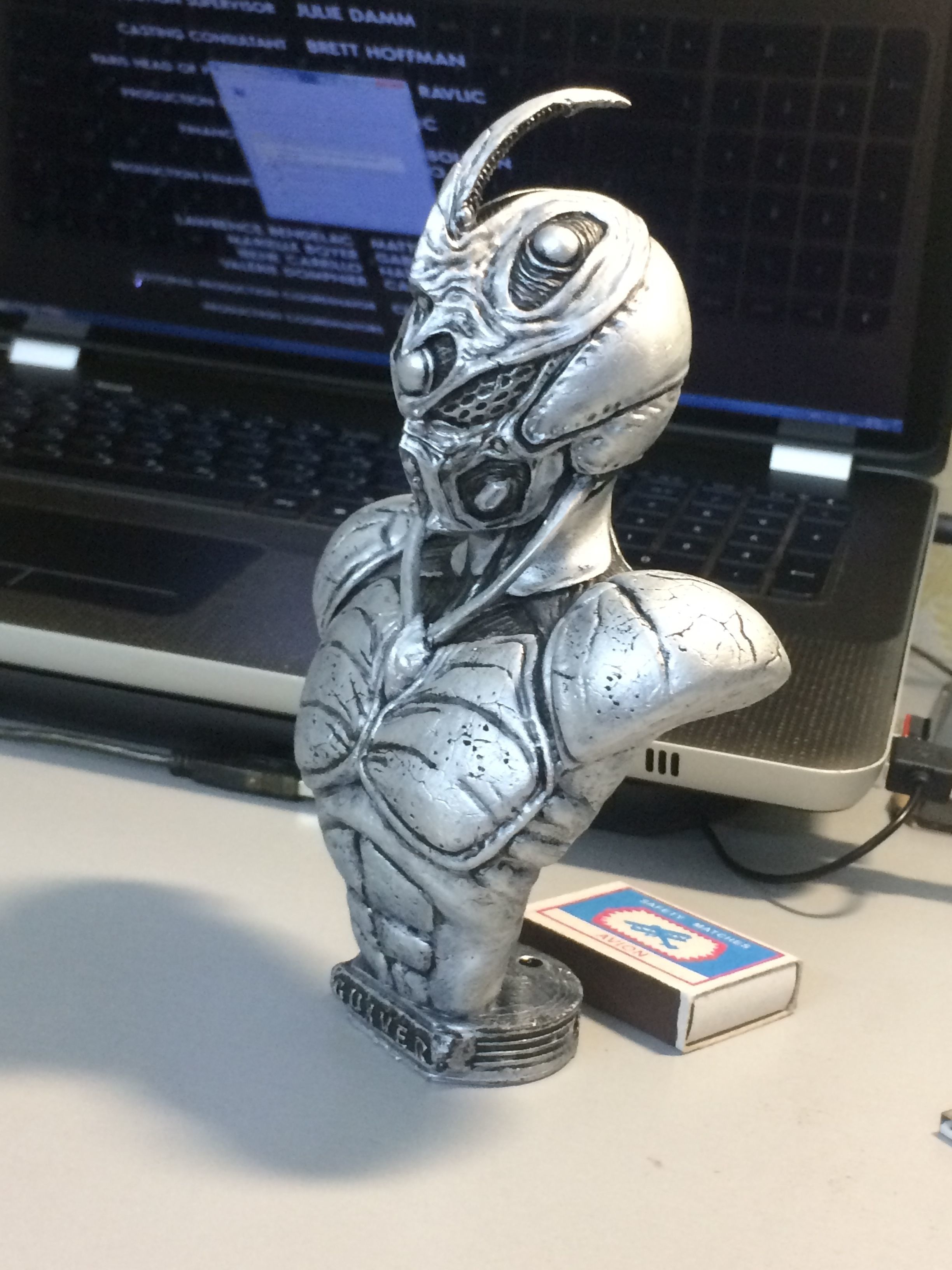 Guyver Bust 3D printable STL 3D print model_6