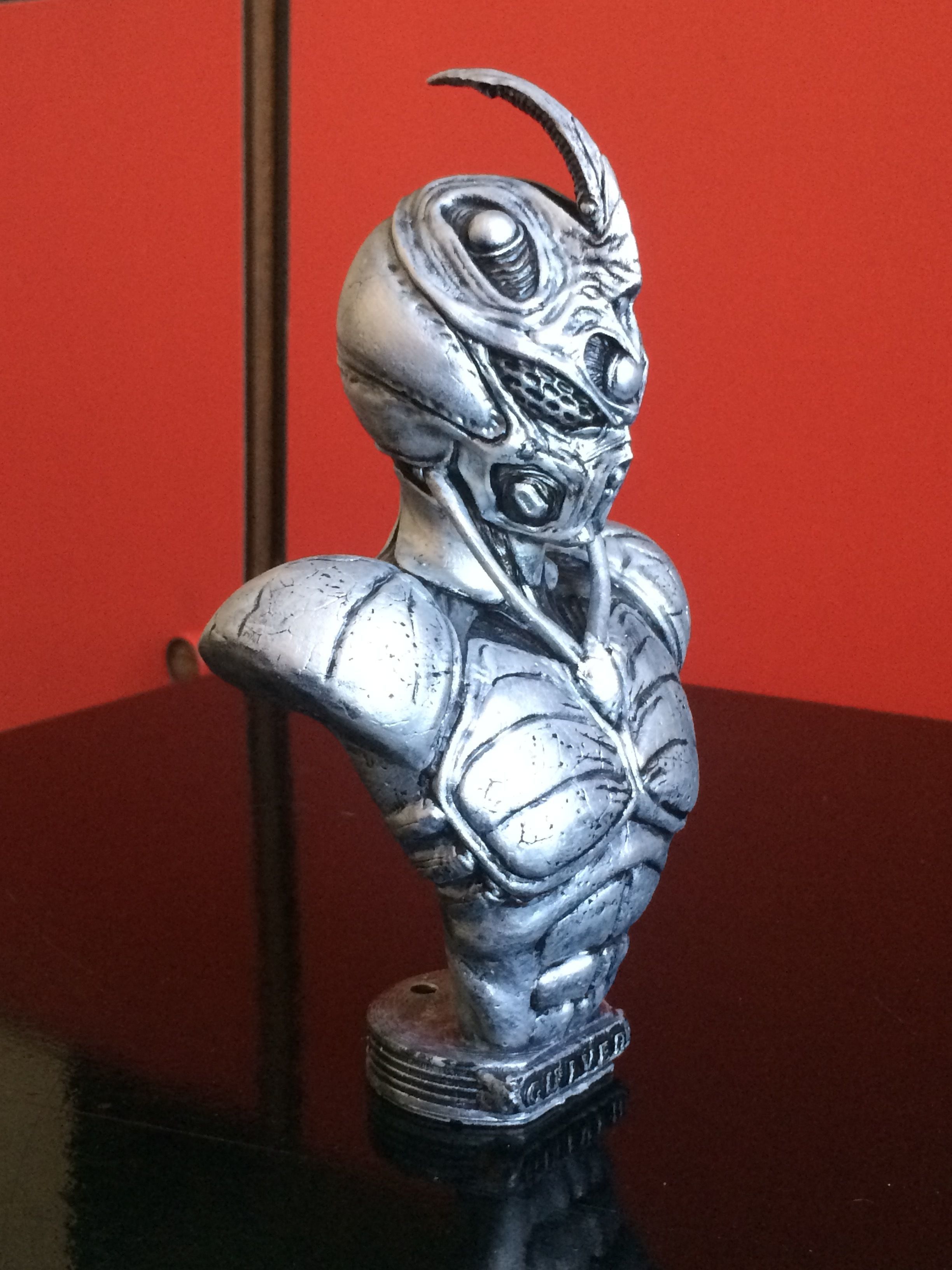 Guyver Bust 3D printable STL 3D print model_4