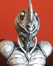 Guyver Bust 3D printable STL 3D print model_8