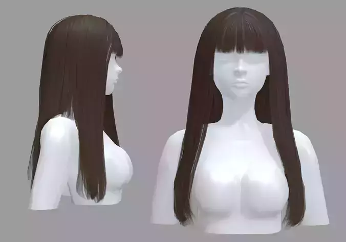 Female Basic Hairstyle V27460 