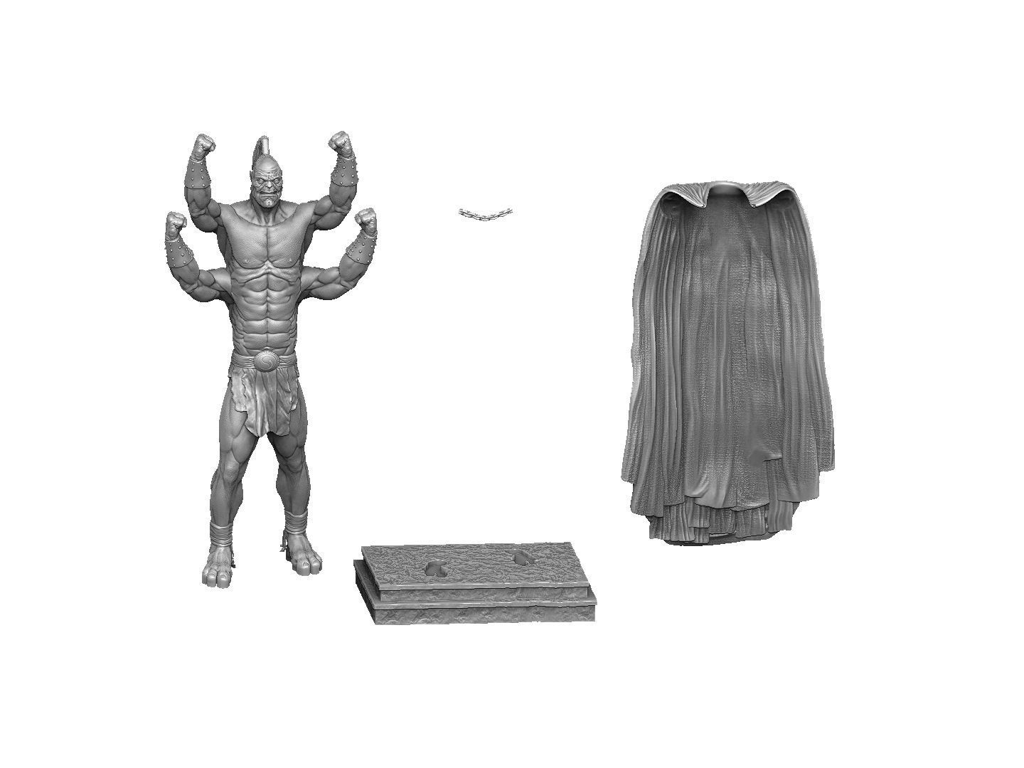GORO 1995 2 options FOR 3D PRINT STL assembly model 3D print model_66