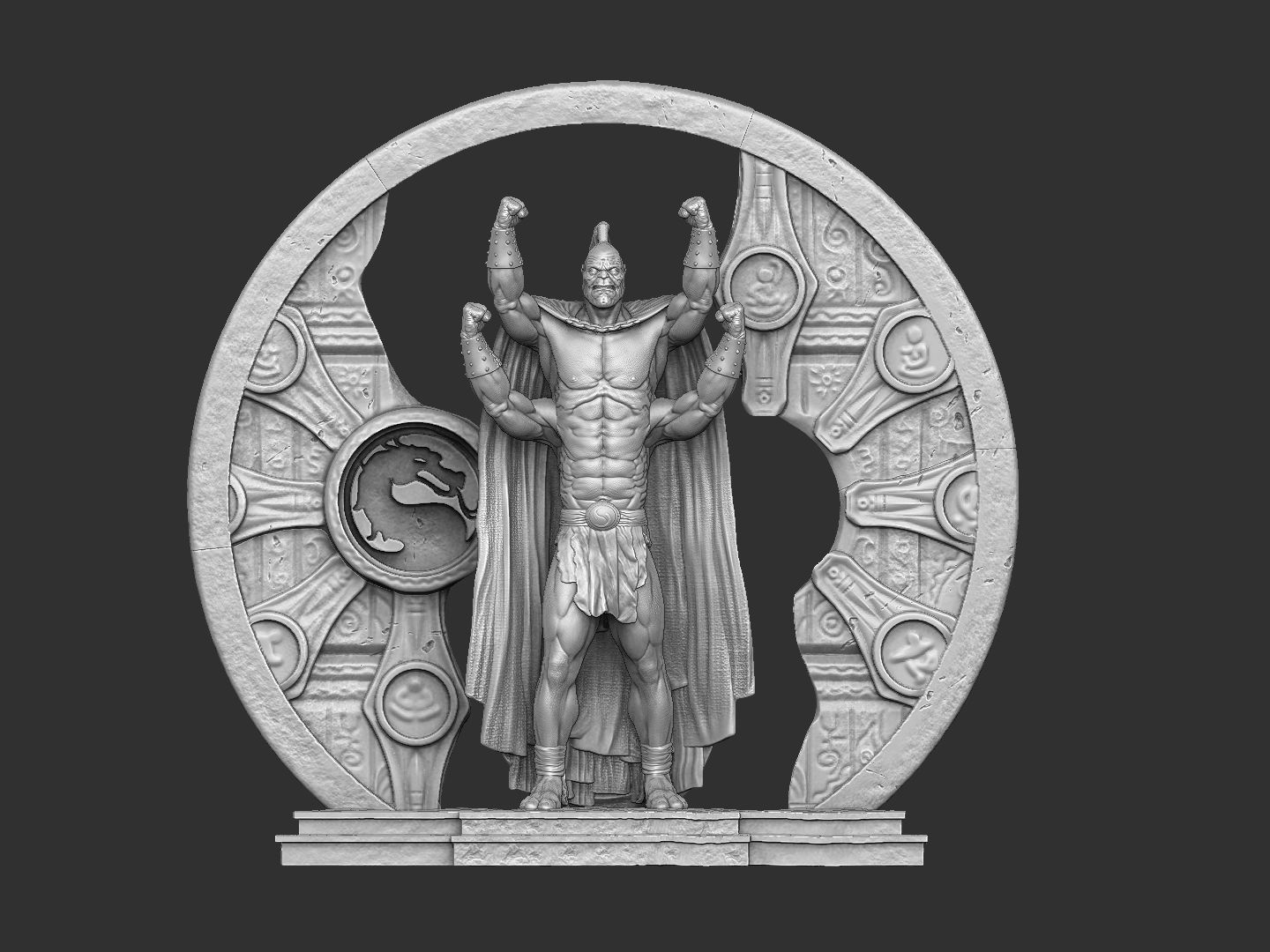 GORO 1995 2 options FOR 3D PRINT STL assembly model 3D print model_77