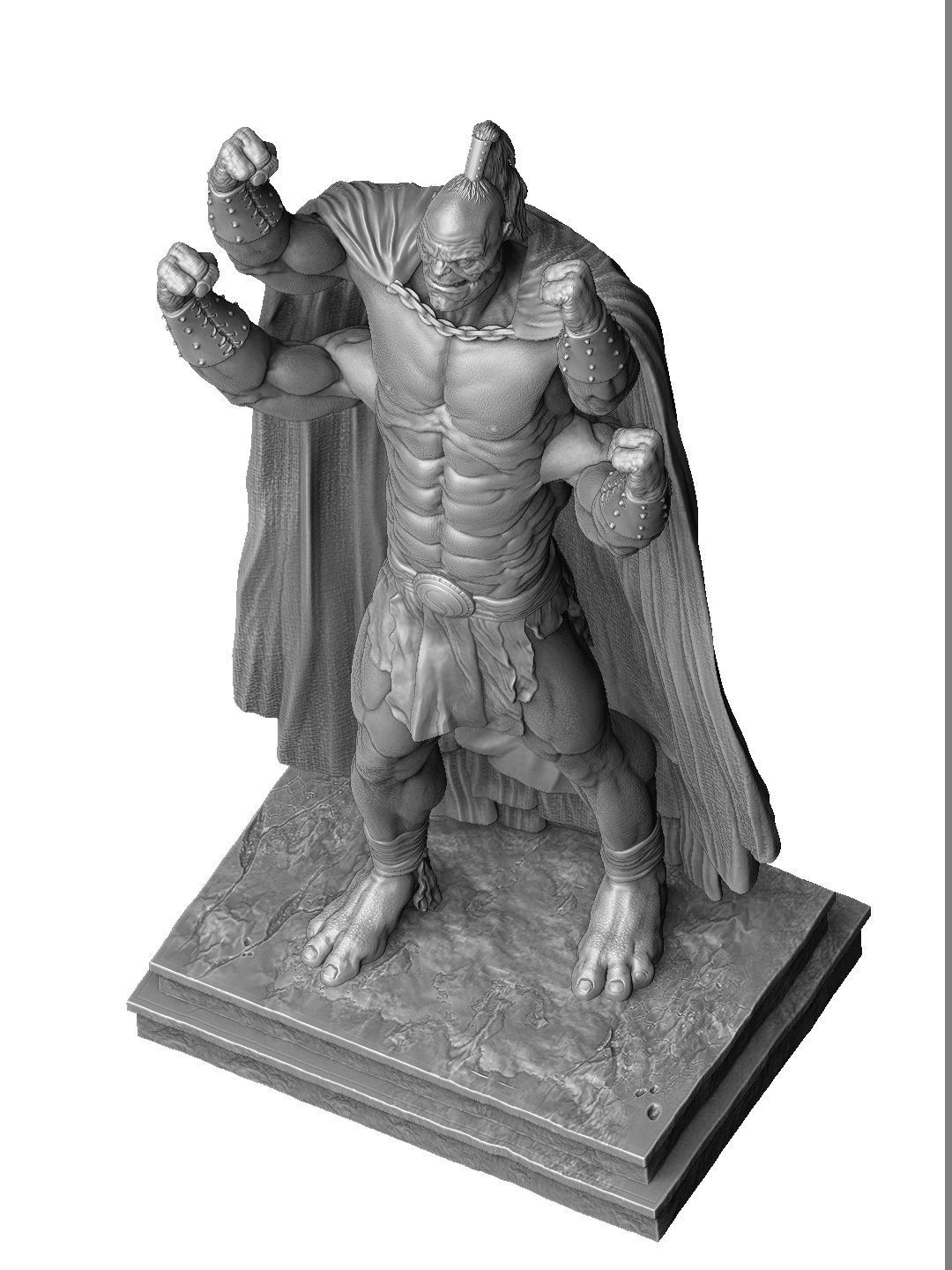 GORO 1995 2 options FOR 3D PRINT STL assembly model 3D print model_19