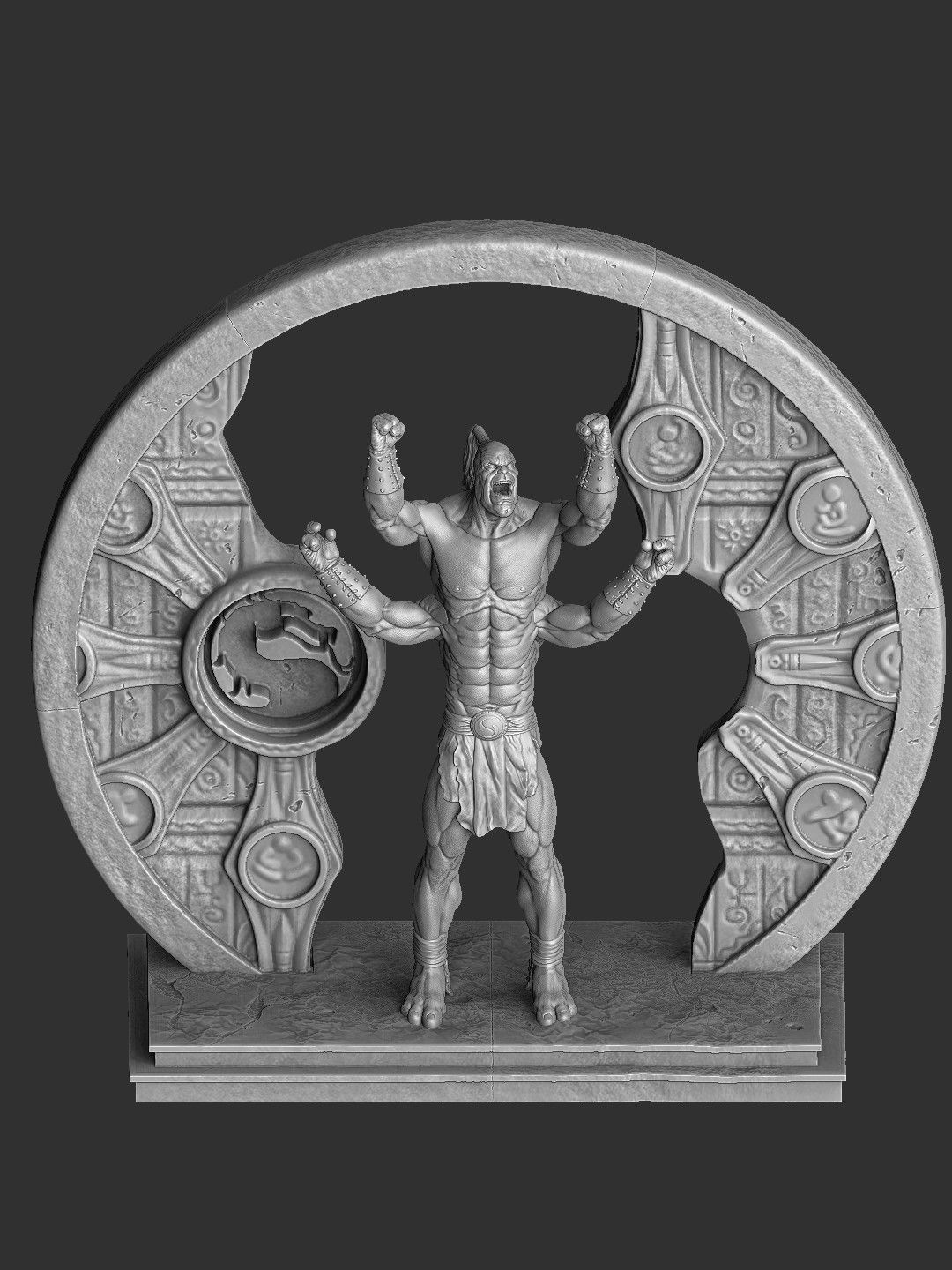 GORO 1995 2 options FOR 3D PRINT STL assembly model 3D print model_24