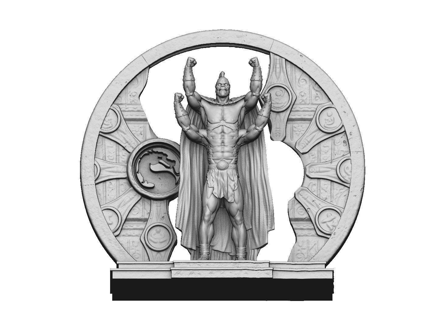 GORO 1995 2 options FOR 3D PRINT STL assembly model 3D print model_74