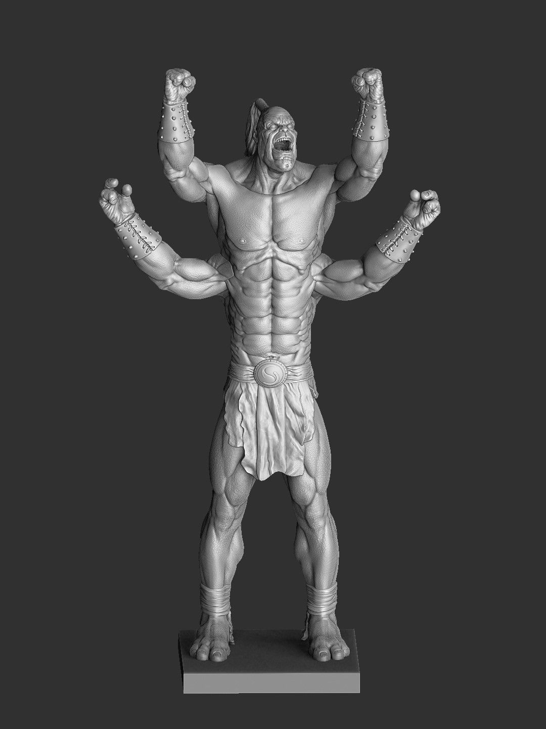 GORO 1995 2 options FOR 3D PRINT STL assembly model 3D print model_39