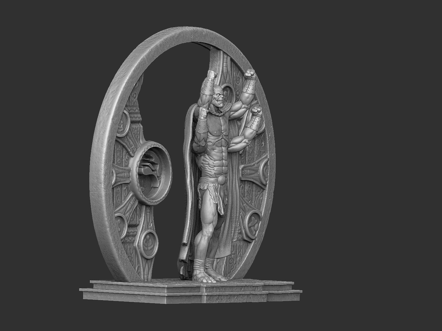 GORO 1995 2 options FOR 3D PRINT STL assembly model 3D print model_61