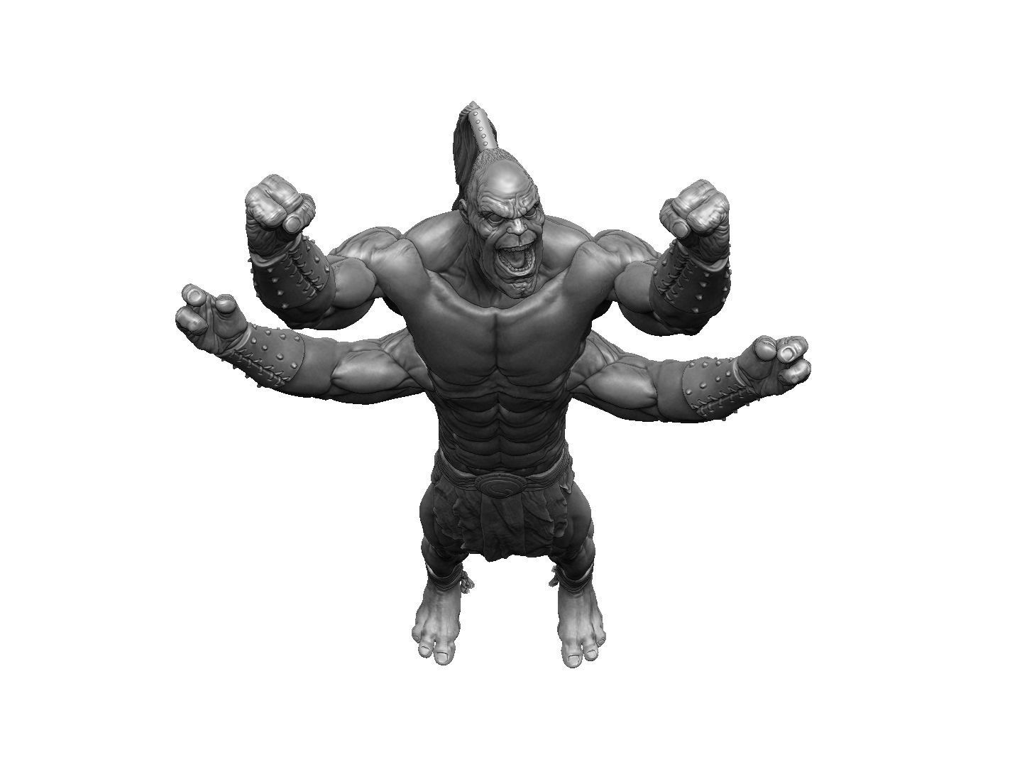 GORO 1995 2 options FOR 3D PRINT STL assembly model 3D print model_38