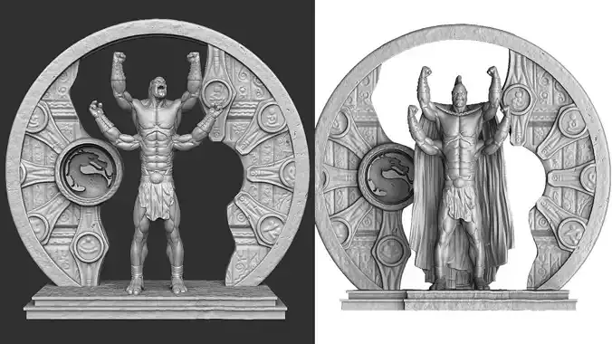 GORO 1995 2 options FOR 3D PRINT STL assembly model 3D print model