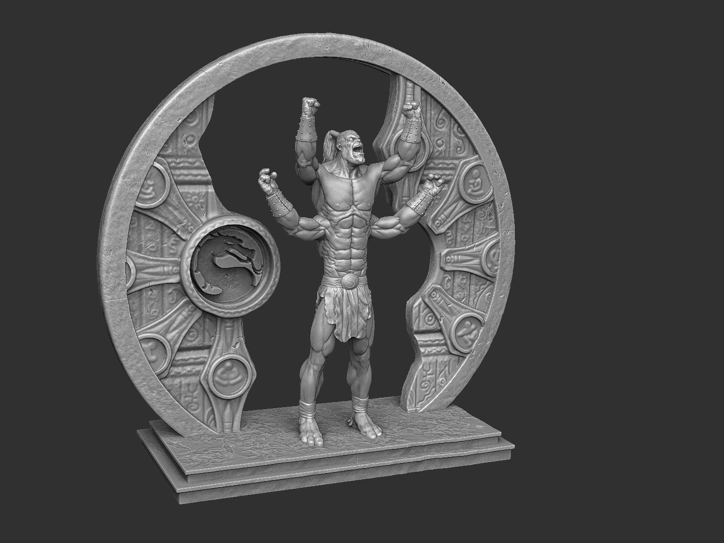 GORO 1995 2 options FOR 3D PRINT STL assembly model 3D print model_25