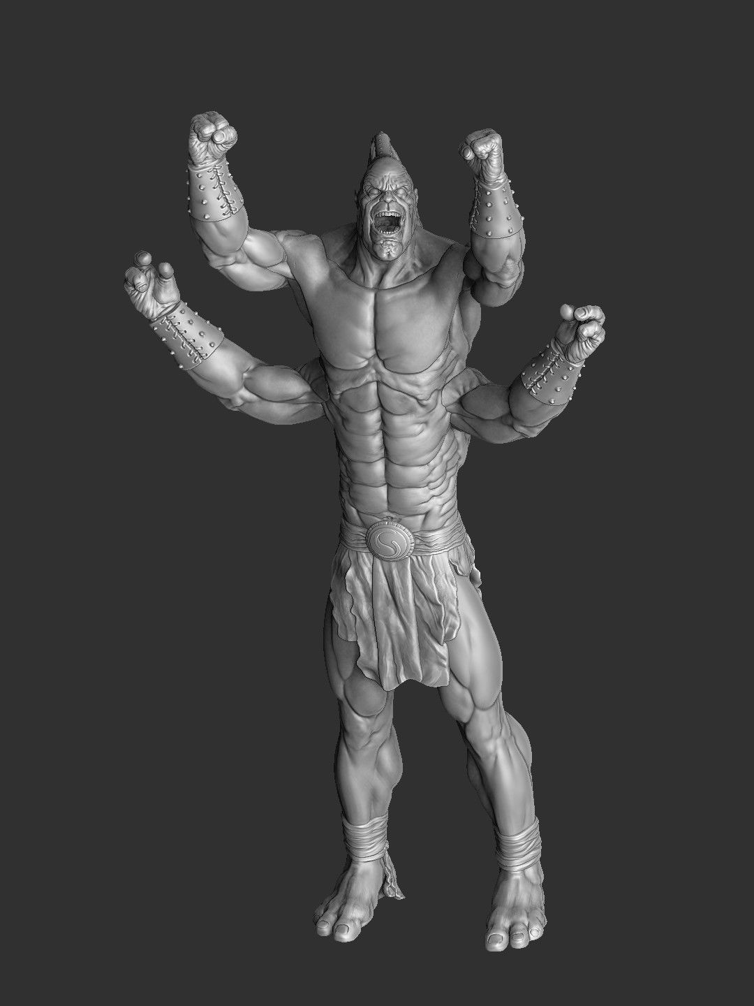 GORO 1995 2 options FOR 3D PRINT STL assembly model 3D print model_37