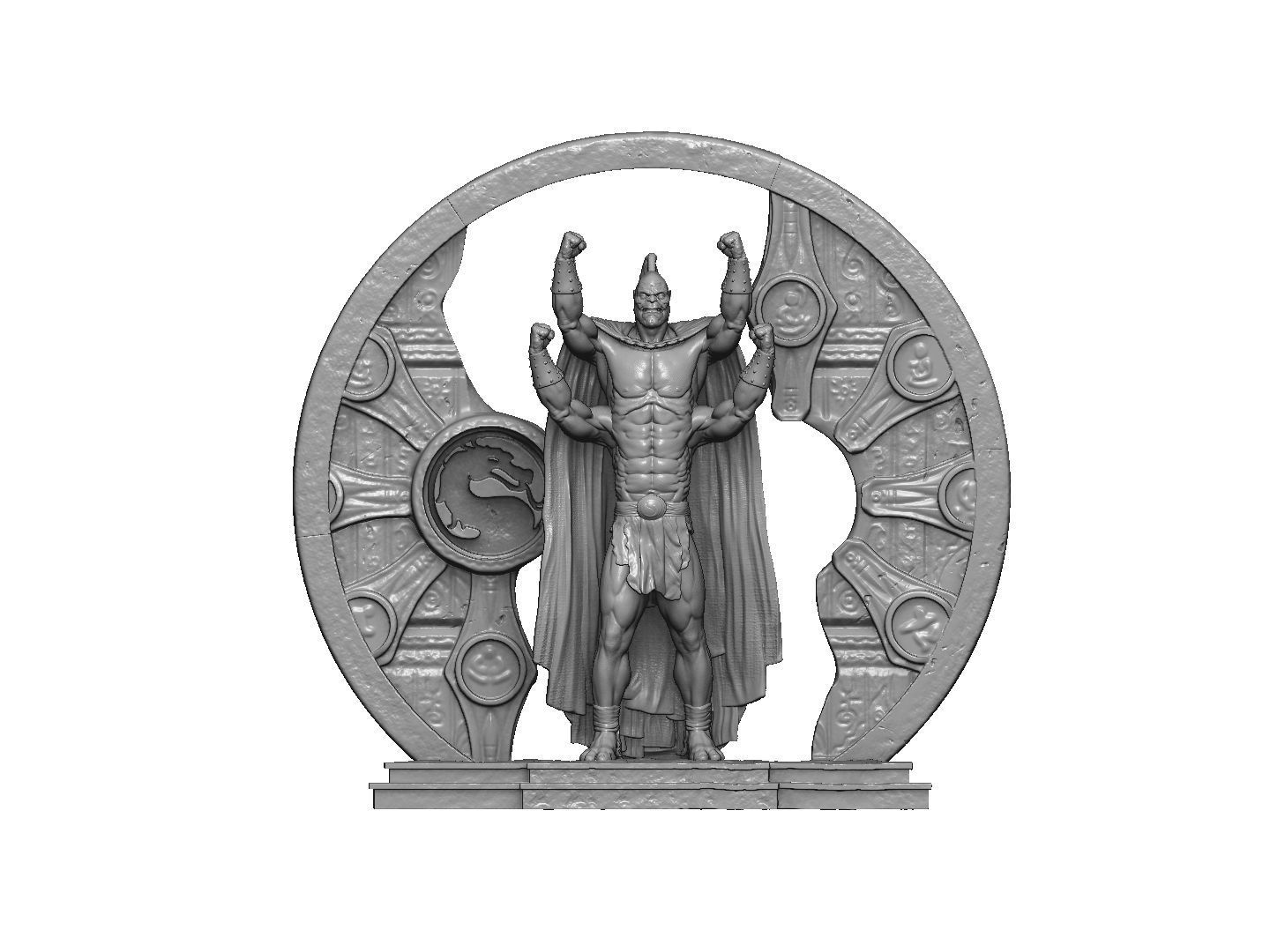 GORO 1995 2 options FOR 3D PRINT STL assembly model 3D print model_70