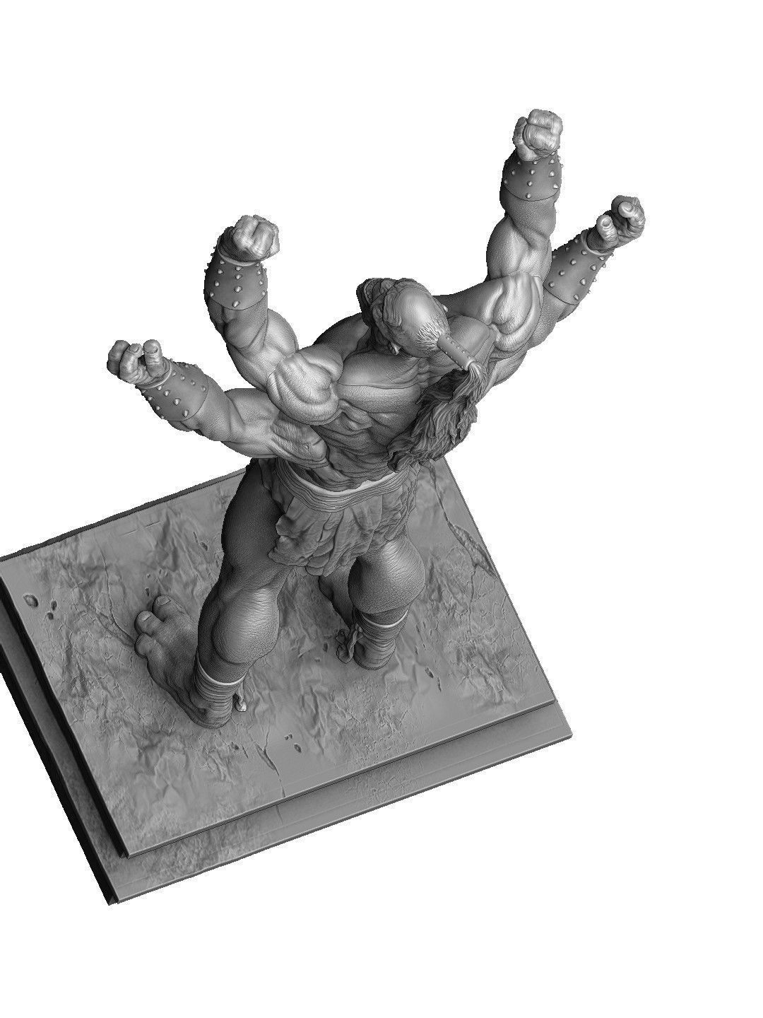 GORO 1995 2 options FOR 3D PRINT STL assembly model 3D print model_49