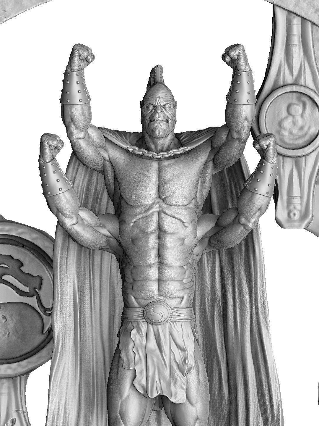 GORO 1995 2 options FOR 3D PRINT STL assembly model 3D print model_69