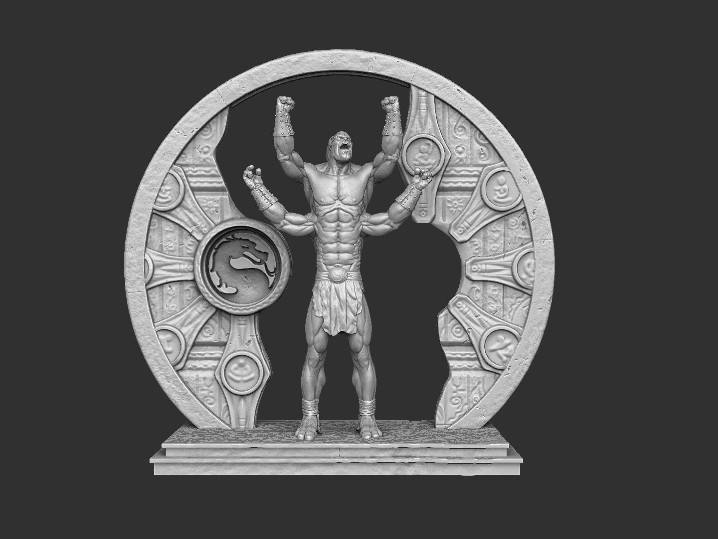 GORO 1995 2 options FOR 3D PRINT STL assembly model 3D print model_23