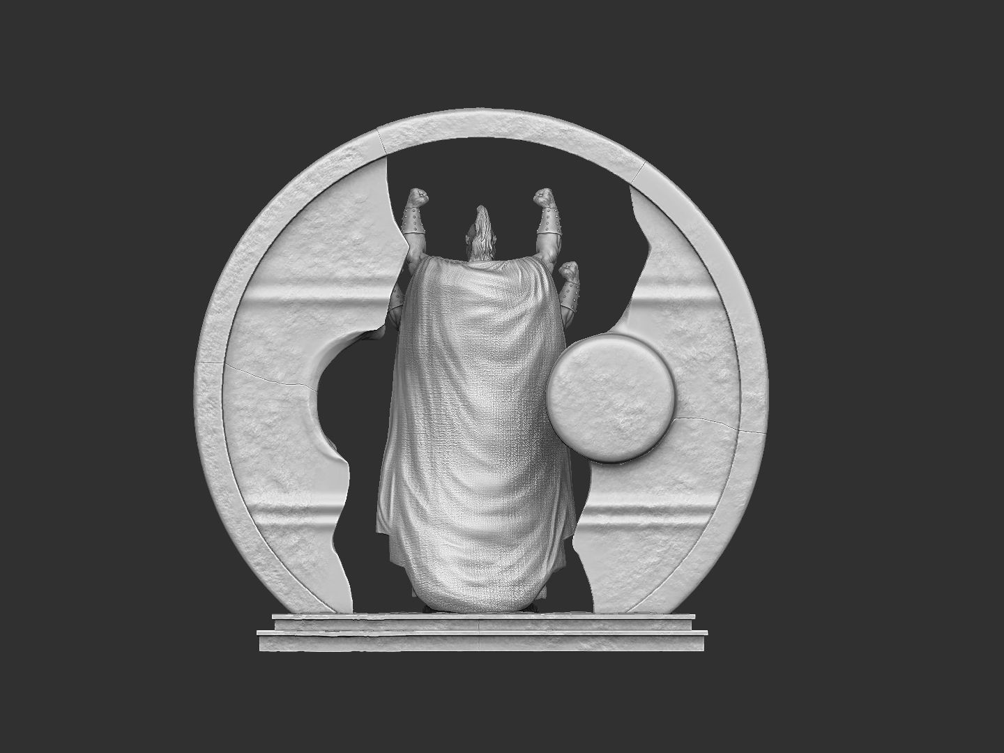 GORO 1995 2 options FOR 3D PRINT STL assembly model 3D print model_71