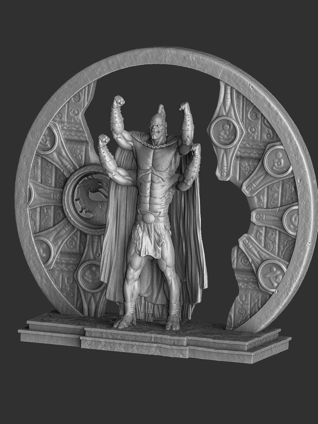 GORO 1995 2 options FOR 3D PRINT STL assembly model 3D print model_63