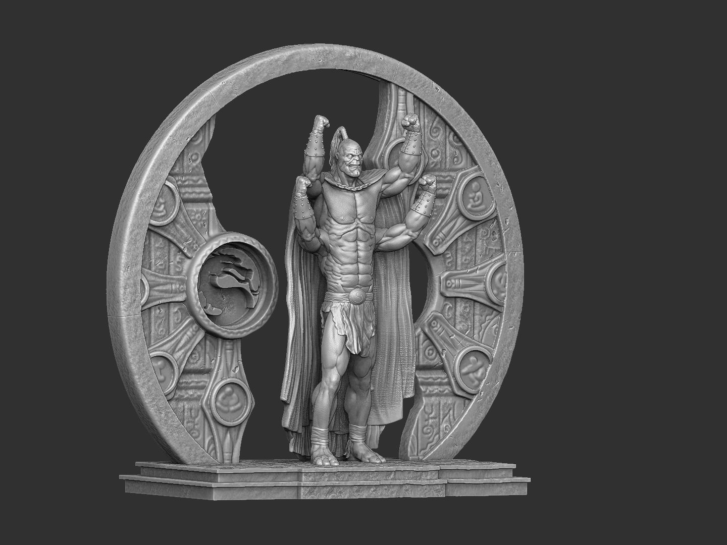 GORO 1995 2 options FOR 3D PRINT STL assembly model 3D print model_72