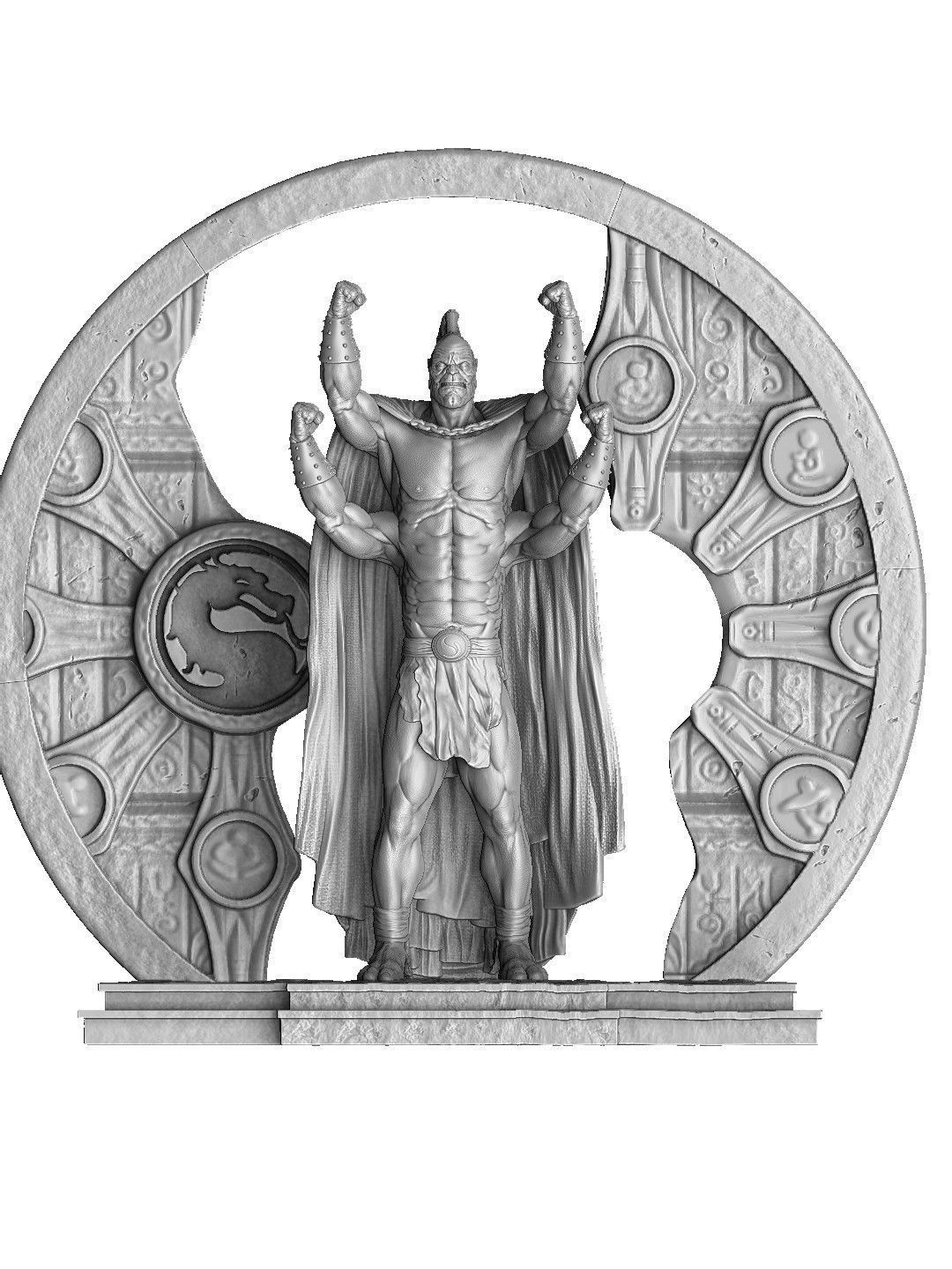 GORO 1995 2 options FOR 3D PRINT STL assembly model 3D print model_21