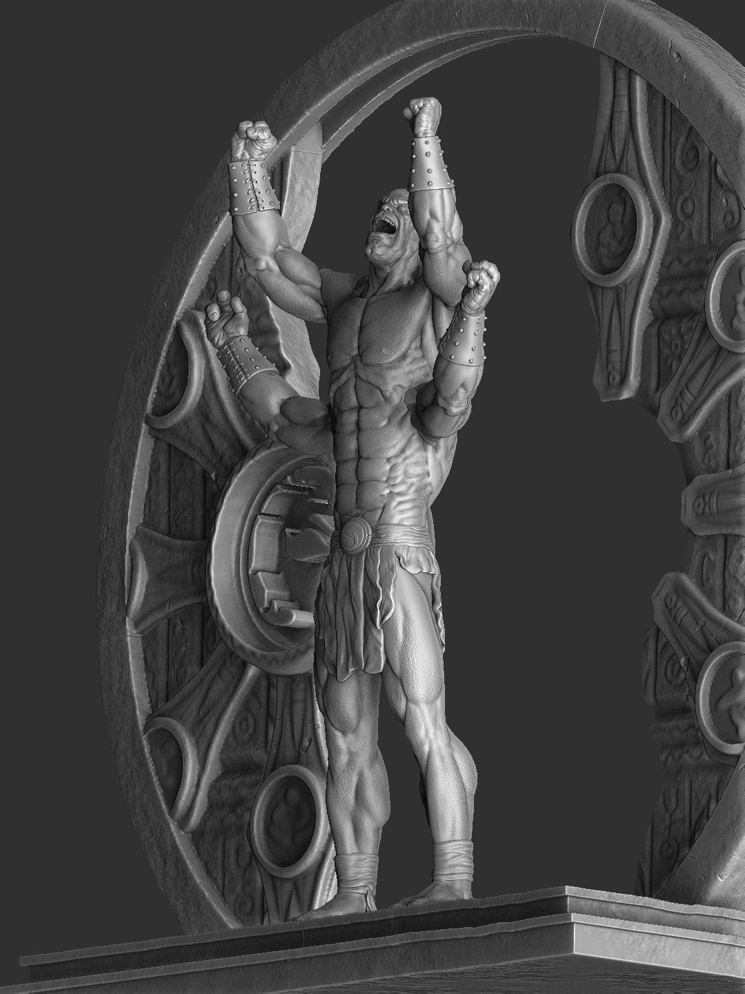 GORO 1995 2 options FOR 3D PRINT STL assembly model 3D print model_44