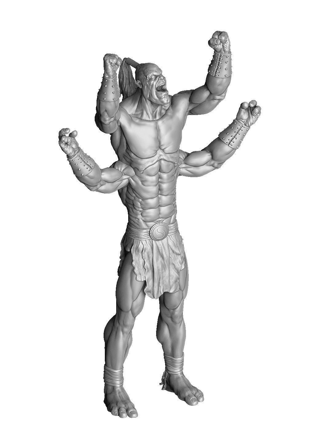 GORO 1995 2 options FOR 3D PRINT STL assembly model 3D print model_20