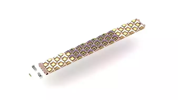 Bracelet Chain  3D Print Model