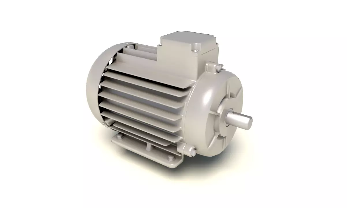 Motor dynamo engine part and industrial needs 3D model_0