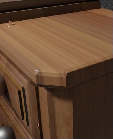 Wood Box Free 3D model_2