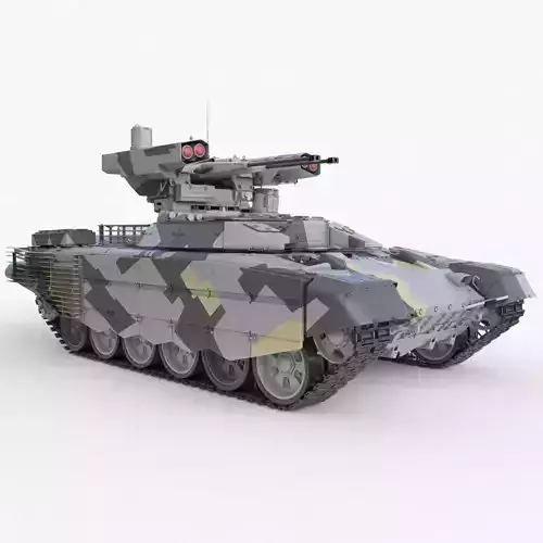 Tank Terminator BMPT 72 3D model